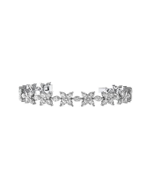Lab Grown Diamonds White 14K 14.00 Ct. Tw. Lab-Grown Diamond Bracelet