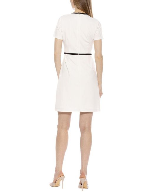 Alexia Admor White Eira A-line Dress