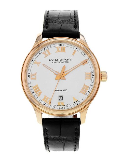 Chopard Gray L.U.C Watch Circa 2010S (Authentic Pre-Owned) for men