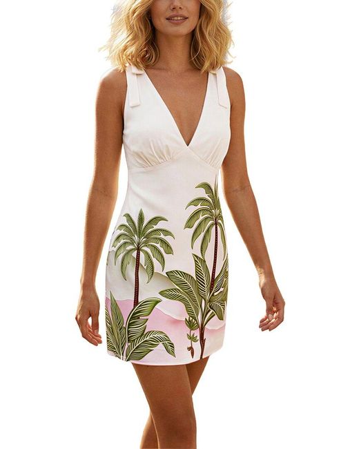 CAMILA BLANCO White Mini Dress