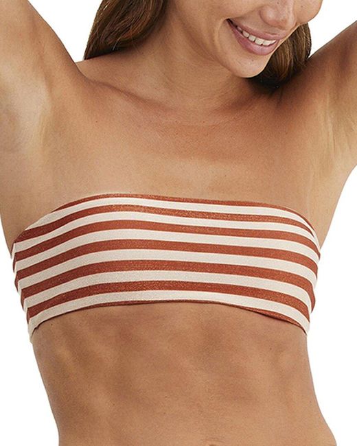 Au Naturel by Gottex Brown Timeless Chic Emma Top