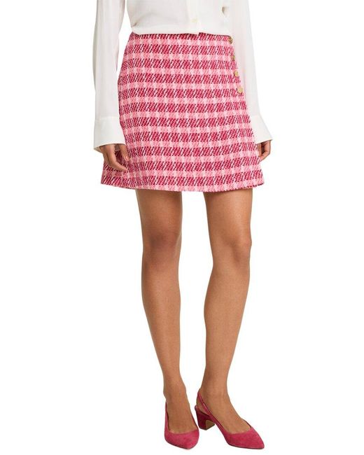 Draper James Pink Wrap Skirt