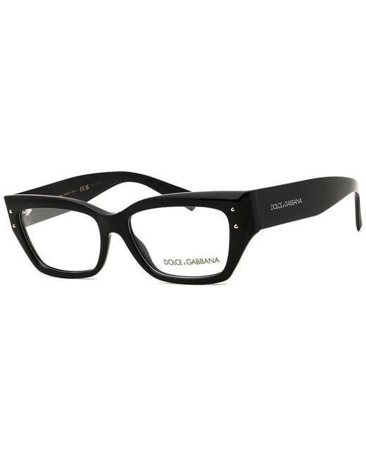 Dolce & Gabbana Black 53Mm Optical Frames