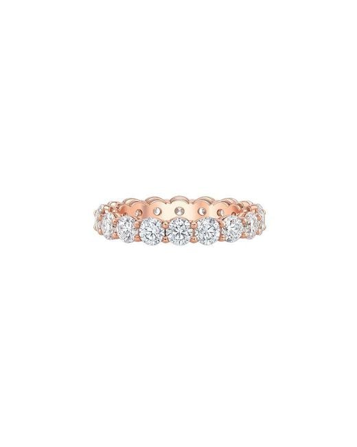 Lab Grown Diamonds White 14K Rose 2.00 Ct. Tw. Lab-Grown Diamond Ring