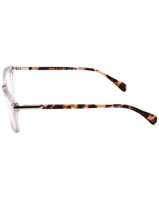 Rag & Bone Metallic Rnb3031 52Mm Optical Frames