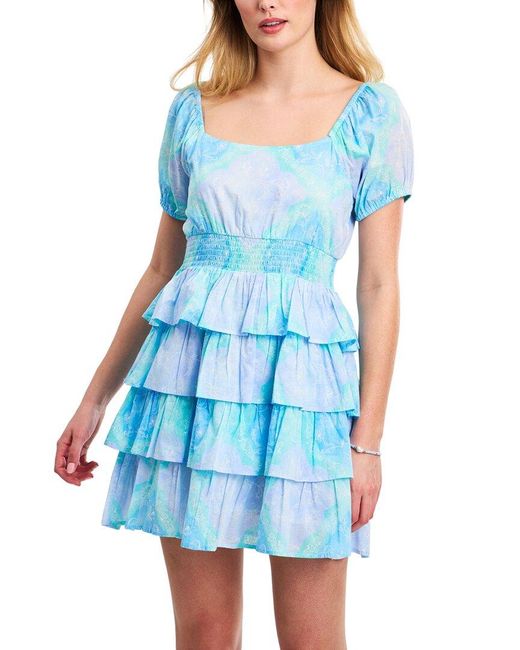 Roberta Roller Rabbit Blue Samira Alicia Dress