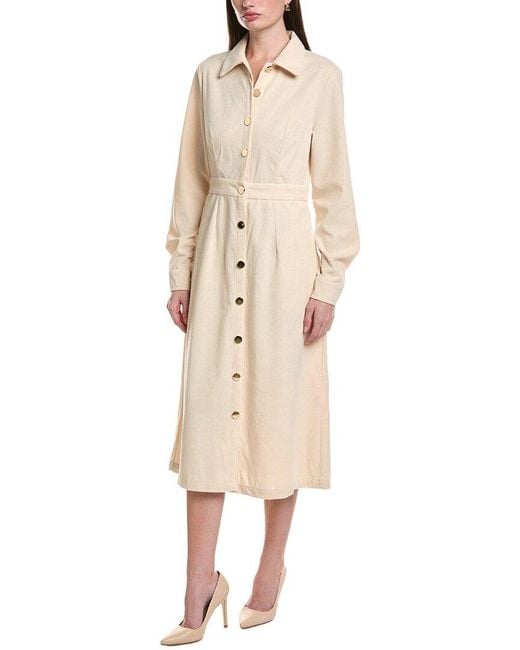 AREA STARS Natural Dion Dress