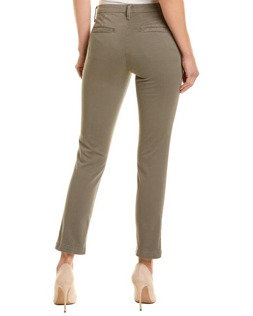 J Brand Cotton Clara Zinc Trouser in Grey (Gray) - Lyst