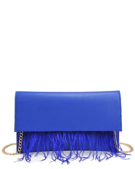Moda Luxe Blue Everlee Clutch
