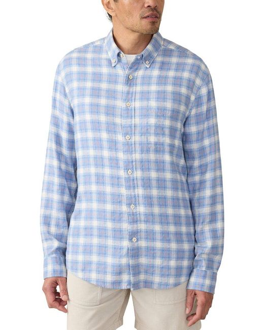 Faherty Brand Blue Breeze Shirt for men