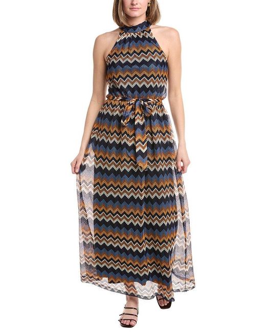 Julia Jordan Black Crochet Knit Sleeveless Maxi Dress