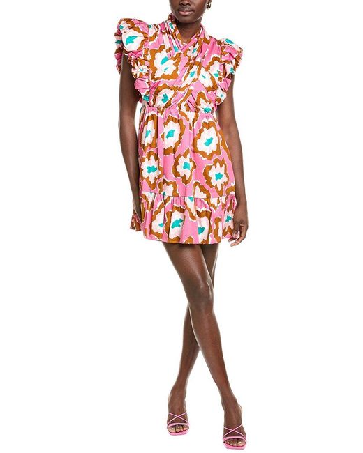 CROSBY BY MOLLIE BURCH Red Amarie Mini Dress