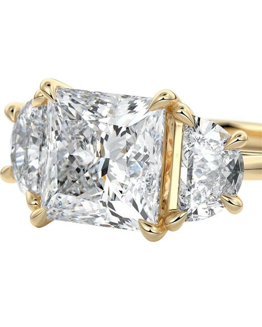 Lab Grown Diamonds White 14K 4.60 Ct. Tw. Lab-Grown Diamond Ring