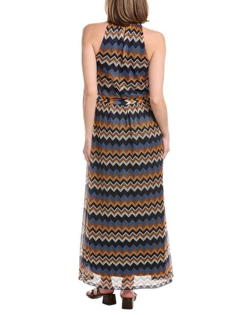 Julia Jordan Black Crochet Knit Sleeveless Maxi Dress