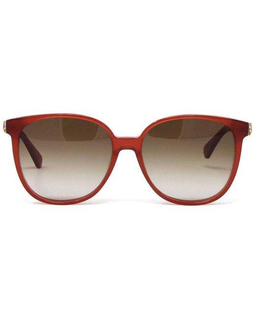 Kate Spade Brown Aliannags 56Mm Sunglasses