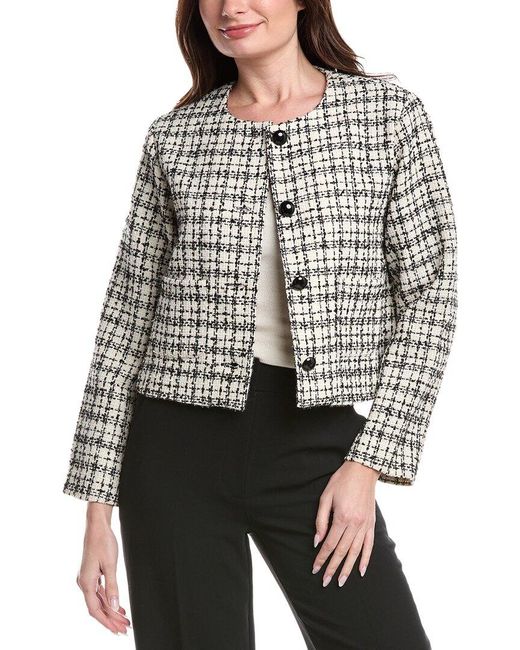 FLORA BEA NYC Gray Brixley Tweed Jacket