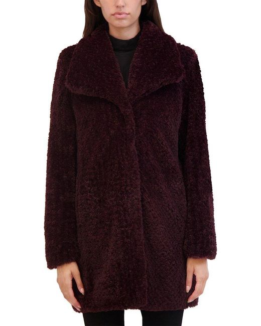 Kenneth Cole Red Monkey Coat