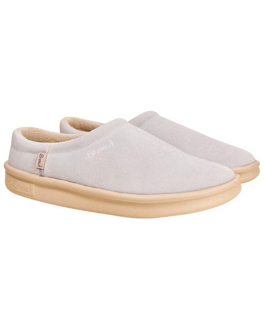 Brunch White Viva Suede Slip-On
