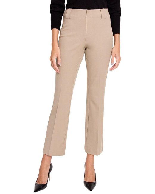 NIC+ZOE Natural Demi Boot Ankle Plaza Pant