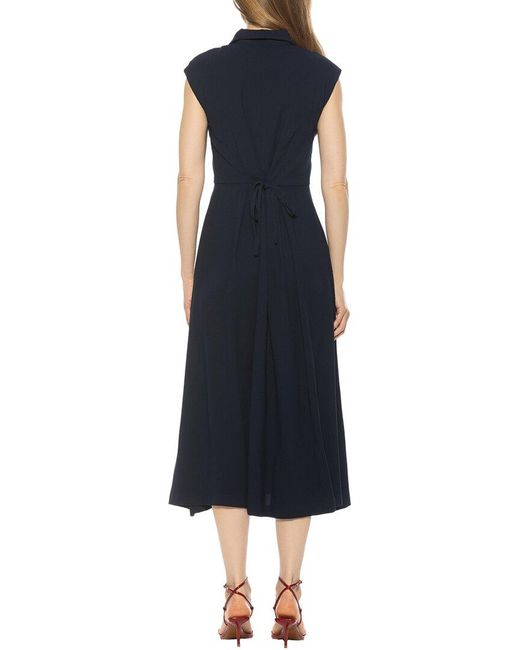 Alexia Admor Blue Amoura A-Line Dress