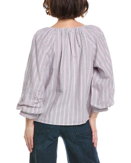 Michael Stars Gray Cleo Top