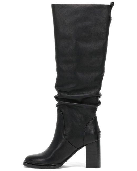 Frye Black Alex Softy Tall Leather Boot