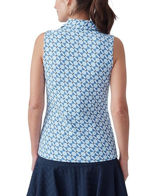 J.McLaughlin Blue Aida Top