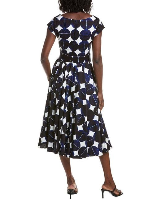 Samantha Sung Black Abelia Shirtdress
