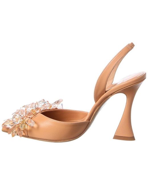 Alexandre Birman Pink Sierra 100 Leather Pump