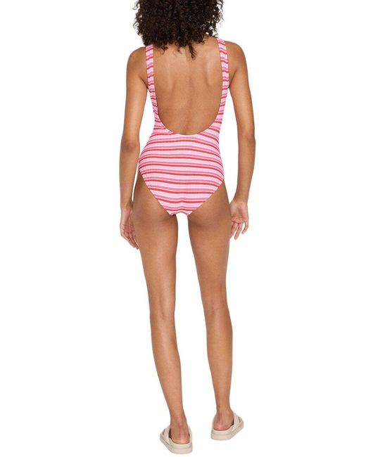 Solid & Striped Red The Annemarie One-Piece