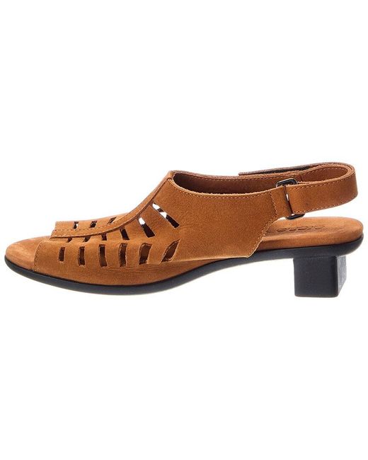 Arche Brown Obilam Leather Sandal