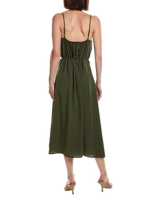 Bella Dahl Green Cami Midi Dress