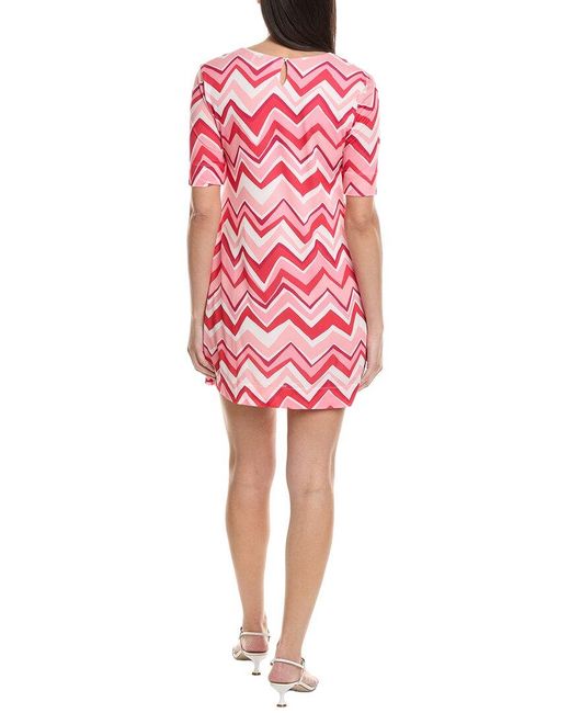 Missoni Red Missoni Zig Zag Mini Dress