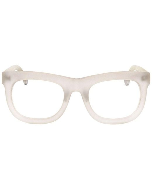 Linda Farrow Metallic Kris Van Assche By Linda Farrow Kva38 51mm Optical Frames