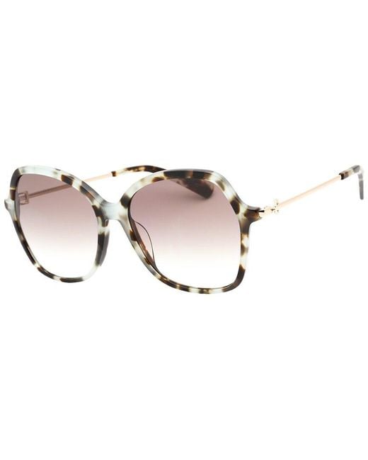 Longchamp Brown Lo705S 57Mm Sunglasses