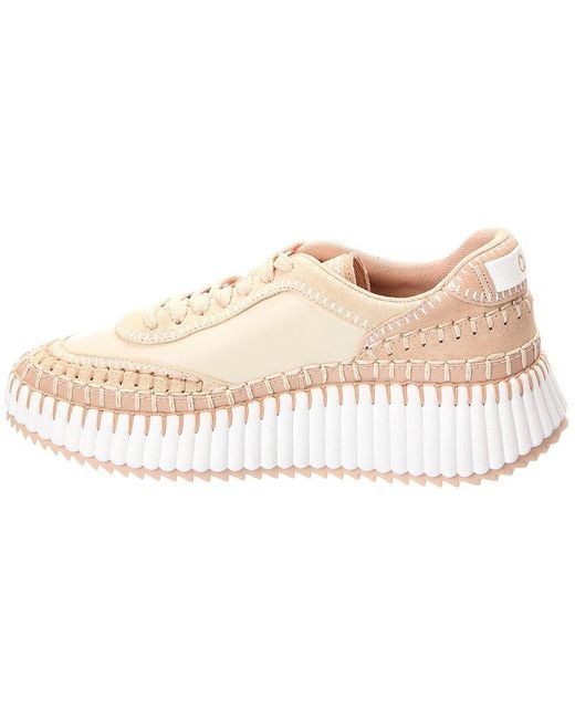Chloé Natural Nama Sneaker