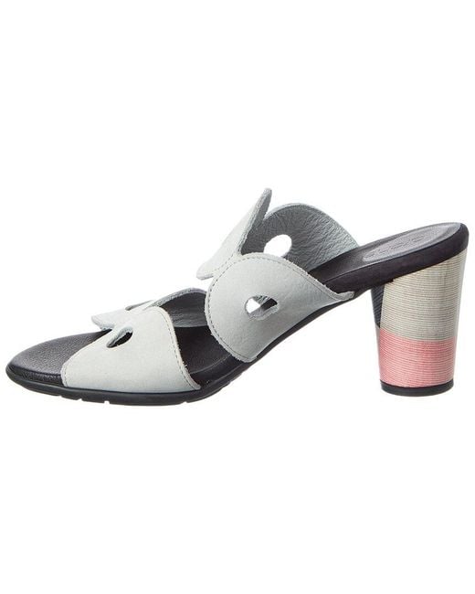 Arche White Leanya Leather Sandal