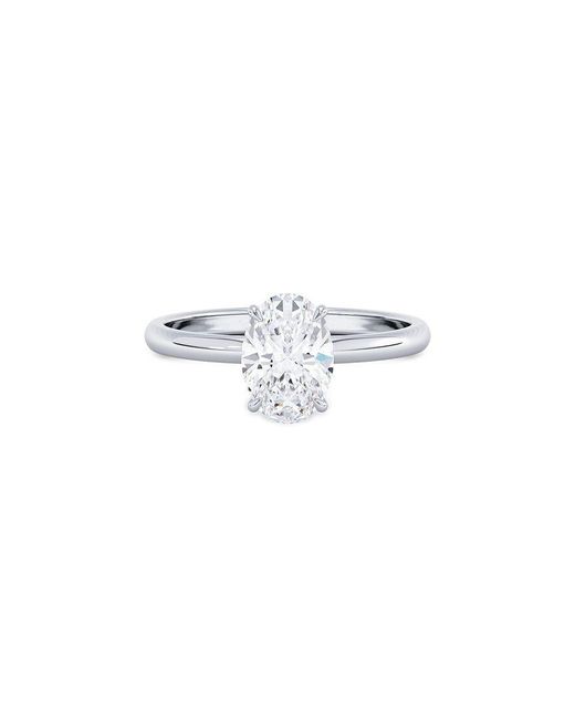 Lab Grown Diamonds White 14K 1.00 Ct. Tw. Lab-Grown Diamond Ring