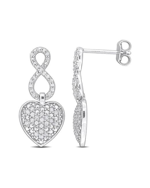 Rina Limor White 0.25 Ct. Tw. Diamond Earrings