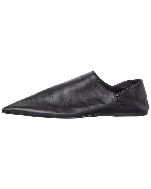 Balenciaga Black Smooth Lambskin Mule for men