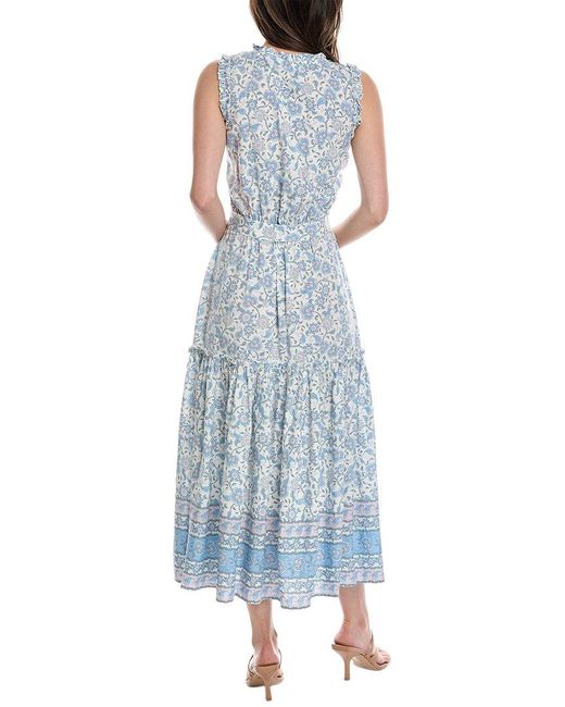 Walker & Wade Blue Alexis Maxi Dress