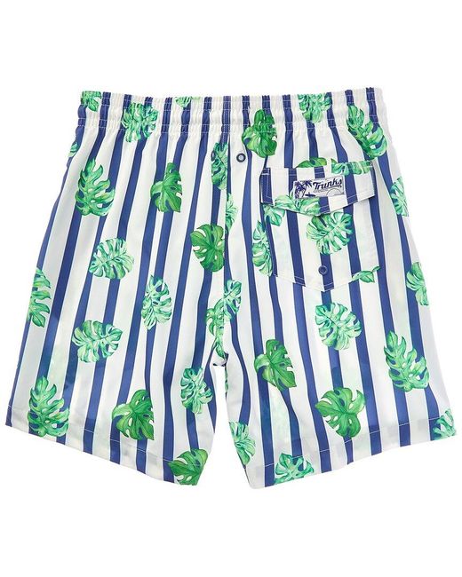 Trunks Surf & Swim Blue Sano Swim Trunk for men