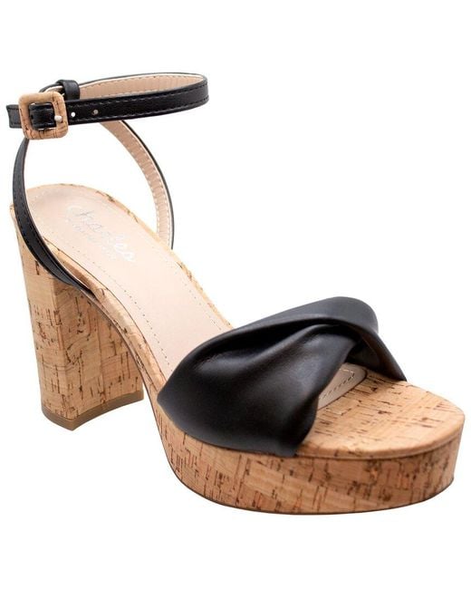 Charles David Black Madelina Sandal