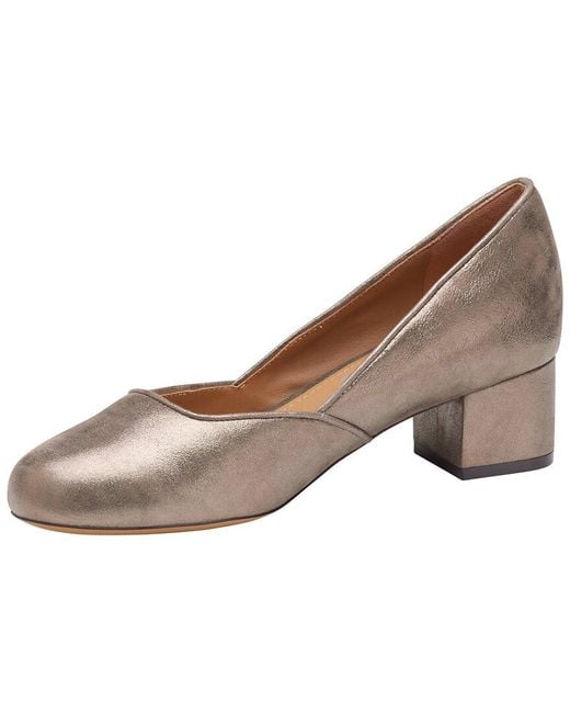 Johnston & Murphy Brown Sienna Suede Pump