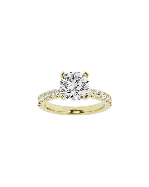 Lab Grown Diamonds White 14K 3.00 Ct. Tw. Lab-Grown Diamond Ring