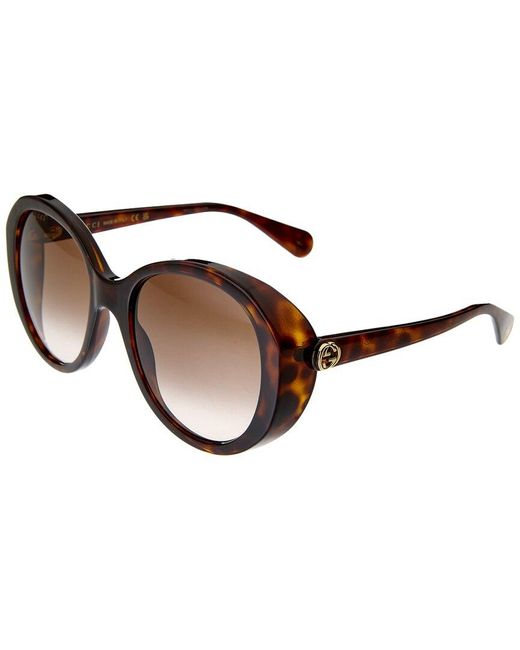 Gucci Brown GG0368S 55mm Sunglasses