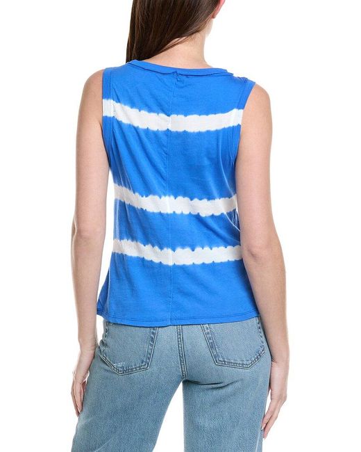XCVI Blue Bodie Tank