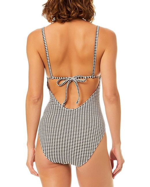 Cece Gray Keyhole One-Piece