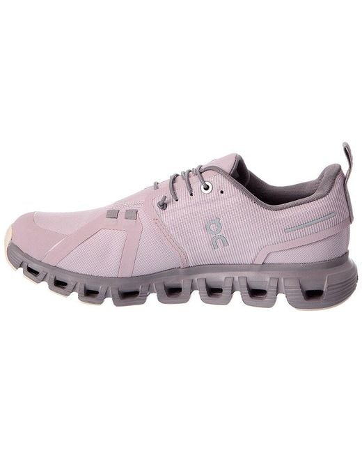 On Shoes Pink Cloud Wp Sneaker