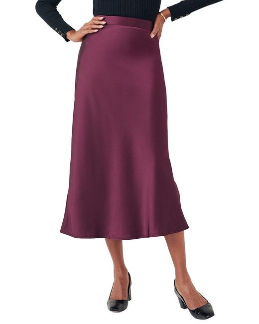 J.McLaughlin Purple Zahara Skirt